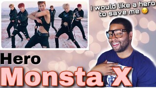 I Need Saving After This 😍😍 | Monsta X (몬스타엑스) - 히어로 (HERO) Rooftop Ver. | REACTION