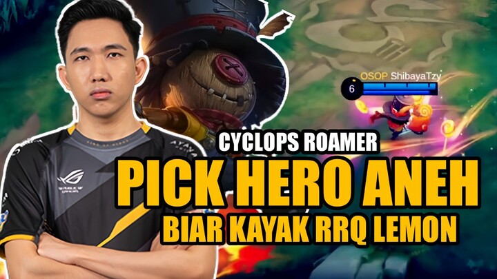 Pick Hero aneh-aneh biar mirip RRQ Lemon!