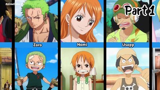 KARAKTER ONE PIECE SAAT KECIL Part 1