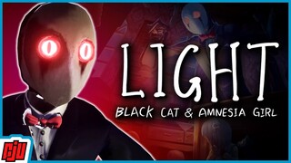 LIGHT Demo | Black Cat & Amnesia Girl | Upcoming Horror/Puzzle Game