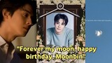 Cha Eun Woo BREAK DOWN IN TEARS in his video tribute for Moonbin's 26th birthday.