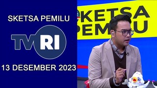 Klip acara Sketsa Pemilu TVRI Tahun 2023