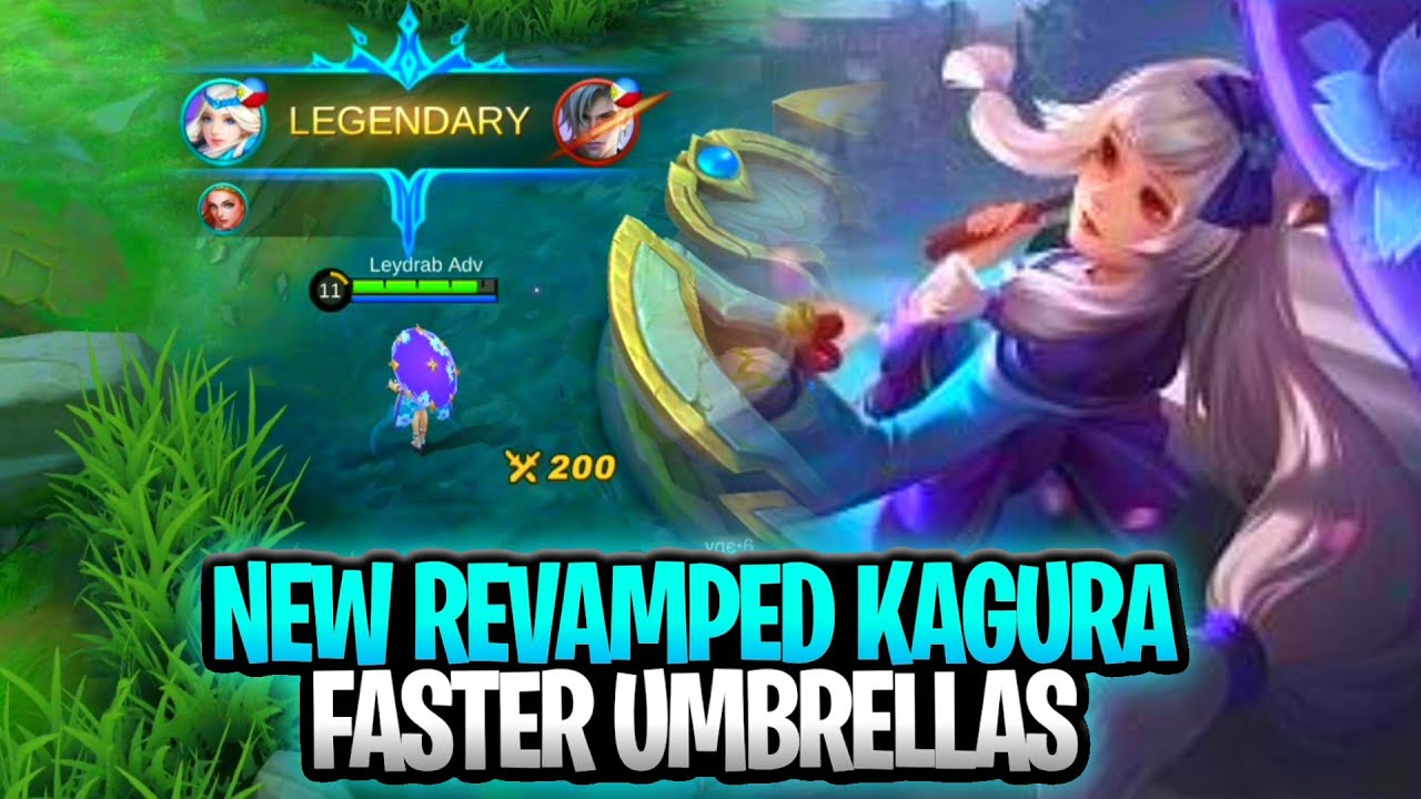 Kagura Revamp , Kagura Legendary Gameplay - Mobile Legends Bang Bang -  BiliBili