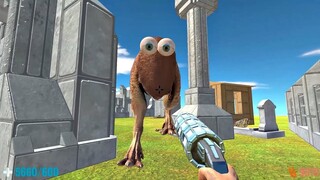 Escape from Monsters If you Can. Animal Revolt Battle Simulator