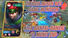 DIKASIH BOT SAMA MOONTON? MONTOON KEBANYAKAN BERCANDA | GMV MOBILE LEGENDS #MLBB