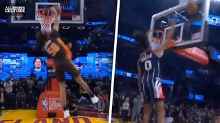 2022 nba dunk contest but it's only the failed attempts