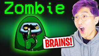 LANKYBOX Reacts To AMONG US ZOMBIE MODE! (NEW AMONG US ZOMBIE ANIMATIONS!)