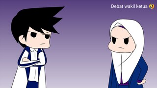 debat wakil ketua 🤣 || Animasi lucu- Animasi sekolah {Adab Makan dan Minum dalam Islam [ Part 1} ]
