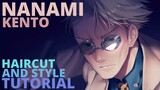 NANAMI KENTO Jujutsu Kaisen HAIRCUT and STYLE (Tutorial mens hair 2021) cosplay