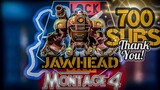 AGAINST YOUR FAVE HERO HIGHLIGHTS 4 | JAWHEAD RANK MONTAGE | LocKnJaW | MLBB