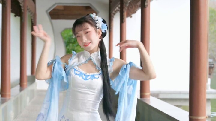 Jiangnan cheongsam girl｜A smile, tender as water "Su Mu Zha"