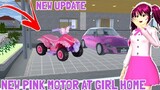 NEW PINK MOTOR AT GIRL HOME | Sakura School Simulator | Gweyc Gaming