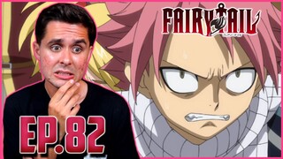 "NATSU IS FURIOUS" Fairy Tail Ep.82 Live Reaction!