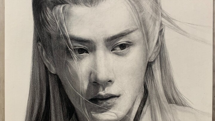 กระบวนการวาดภาพร่างเซียงหลิว