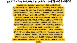 crypto♆ customer ⌛+1-888-659-0965☏ support♜ phone ♏number