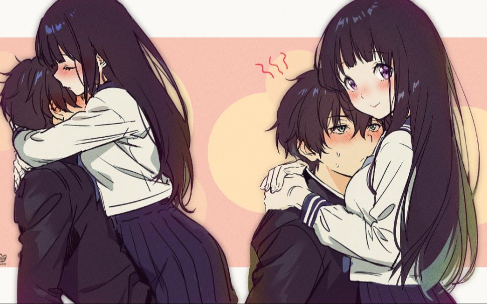 Anime cặp đôi - Bạn đang tìm kiếm một bộ anime lãng mạn? Bức ảnh này sẽ thỏa mãn tất cả đam mê của bạn với những cặp đôi anime đầy tình cảm và ấm áp. Hãy cùng chiêm ngưỡng nét vẽ tuyệt đẹp của các nhân vật trong bức ảnh này!