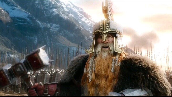 Elves Vs Dwarves Battle Scene
