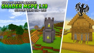 AKHIRNYA‼️SHADER MCPE SUPPORT RENDER DRAGON | TERBARU UNTUK MCPE 1.18 - 1.19