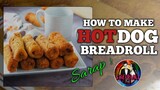 how to make HOTDOG BREADROLLS, quick n' easy