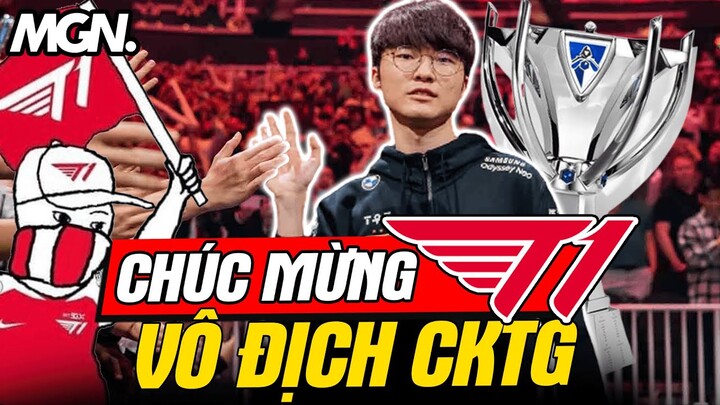 CKTG 2022 T1 vs DRX: Chúc Mừng T1 Vô Địch - XIN LỖI :( | MGN Esports