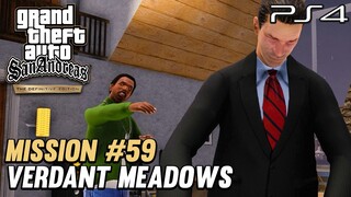 GTA San Andreas PS4 Definitive Edition - Mission #59 - Verdant Meadows