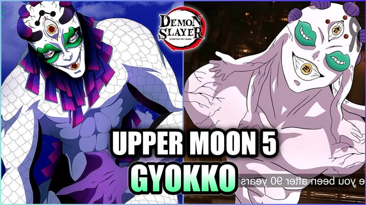 KISAH HIDUP GYOKKO IBLIS BULAN ATAS KE 5 - Kimetsu no yaiba (Demon slayer)