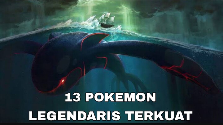 13 POKEMON LEGENDARIS TERKUAT