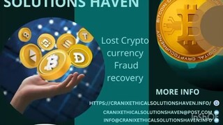 CRANIX ETHICAL SOLUTIONS HAVEN/BITCOIN RECOVERY EXPERT