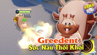 Pokemon UNITE - Sóc Nâu Tăng - Cơ Siêu Hồi Máu Nhưng Mém Xíu Thành Sóc Lọ Khi Thắng Với 5 Điểm