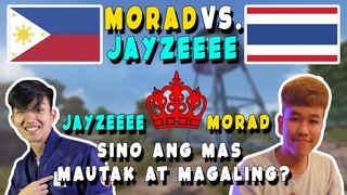 NRX Jayzee VS Morad!" SINO ANG MAUTAK AT MAGALING SA KANILANG DALAWA SA RULES OF SURVIVAL?!