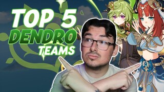 TOP 5 DENDRO TEAMS COMING IN 3.0 | Genshin Impact