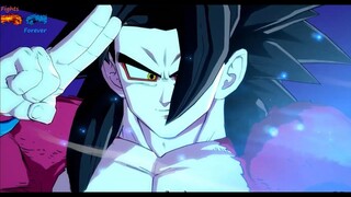Dragon Ball Fighterz, Goku ssj4 vs Kid Buu, Dramatic finish, English, Full HD