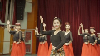 Highlights of the Tajik dance class at the Central Dance Academy of Nationalities University