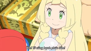 Pokemon Sun & Moon (Short Ep 8) - Lilie đã hết sợ Pokemon #pokemon