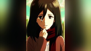 mikasa animetiktok aot mikasaackerman shingekinokyojin anime