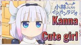 [Miss Kobayashi's Dragon Maid]  Mix cut |Kanna Cute girl