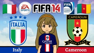 Inazuma Eleven in FIFA 14 | Orpheus (Italy) VS Little Gigant (Cameroon)