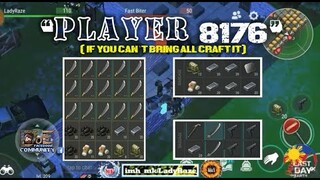 "PLAYER 8176" base raided/NO C4 needed/ OPENED ALL BOXES/If you can't bring all CRAFT IT- LDOE