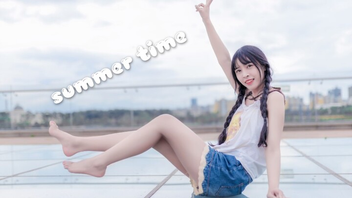 Barefoot is my favorite in summer♥Summer Time (p2 vertical screen (●'◡'●))【喵子】