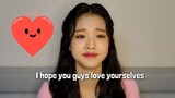 izone's comforting words to cheer you up
