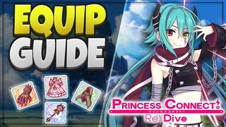 DONT BRICK YOUR UNITS!!! RANK 10-4 VS RANK 9-6 EQUIPMENT GUIDE! (Princess Connect! Re:Dive)