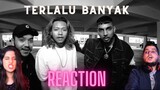 Terlalu Banyak | REACTION | DJ Biggie ft Kidd Santhe, SoMean & Tuju (K-Clique) | Siblings REACT