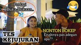 PERNAH NONTON BOKEP?? BEGINI REAKSI CEWEK PERTAMA KALI NONTON BOKEP