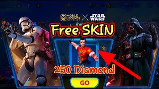 Free  SKIN 250 Diamond  starwarsevent | MLBB