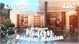 Roblox Bloxburg - No Gamepass Modern Family Mansion ( Exterior ) - Minami Oroi