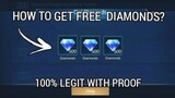 HOW TO GET FREE DIAMONDS ON MOBILE LEGENDS | 100% LEGIT WITH PROOF