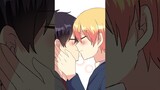 【BL Anime】 A man protects his boyfriend from his female fan #short #BL