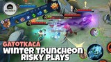 WINTER TRUNCHEON TO GROW AS A PLAYER | Mage Gatotkaca Gameplay | MLBB