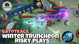 WINTER TRUNCHEON TO GROW AS A PLAYER | Mage Gatotkaca Gameplay | MLBB