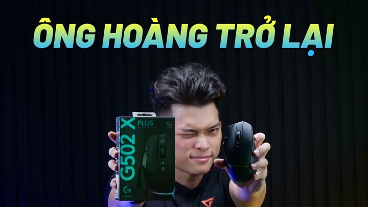 Chuột gaming LOGITECH G502 X PLUS - Lợi hại hơn xưa!   | GEARVN